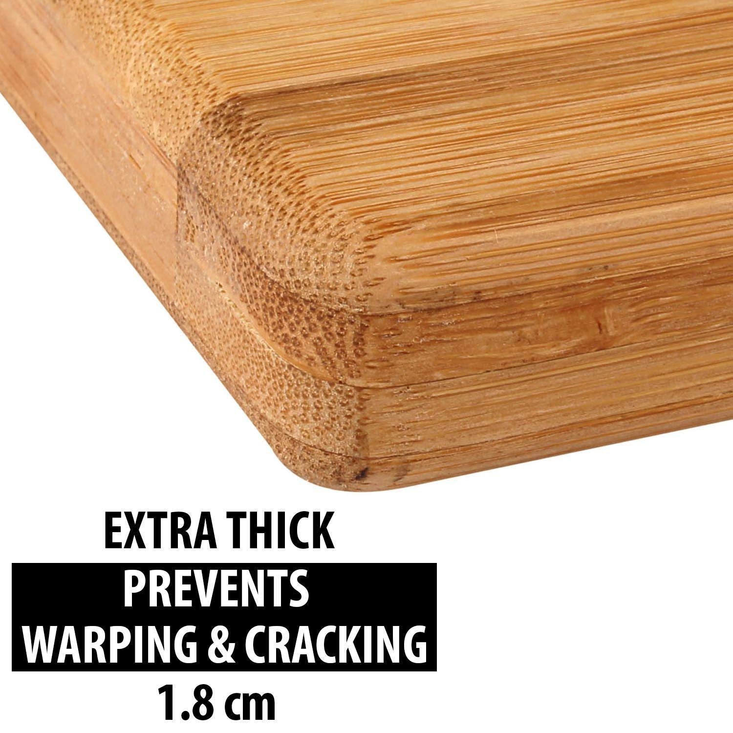 2920 Wooden Chopping / Cutting Board with Anti Skid Mat DeoDap 2920 Wooden Chopping / Cutting Board with Anti Skid Mat DeoDap